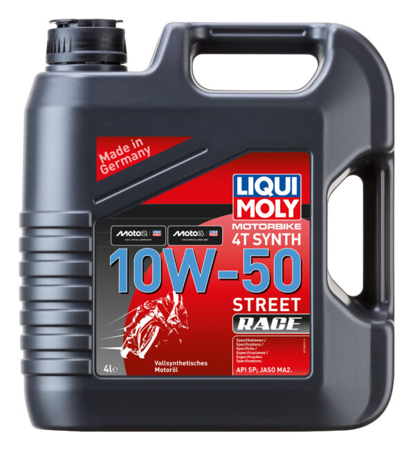 Motorbike 4T Synth 10W-50 Street Race 4L