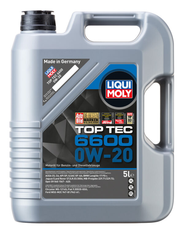 Top Tec 6600 0w-20 5l