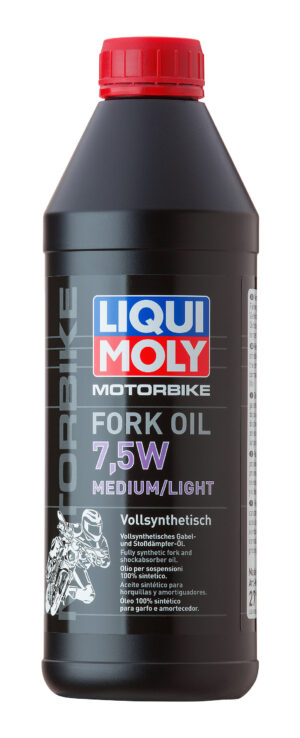 Motorbike fork oil 7.5W medium light 1l