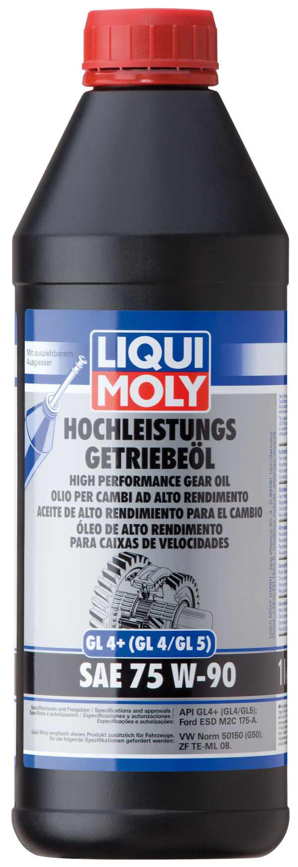 HOCHL GETR OL GL4+75W90 1L
