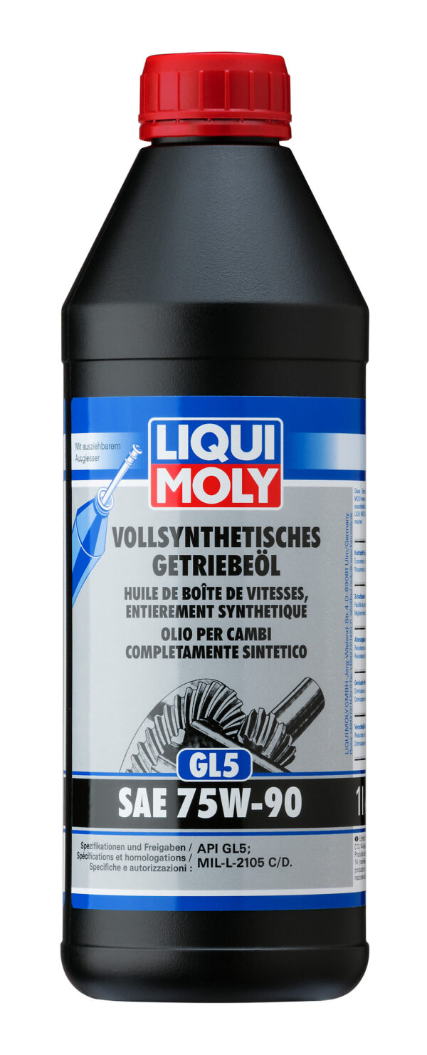 FULLY SYNTHETIC GEAR OIL GL5 SAE 75W-90